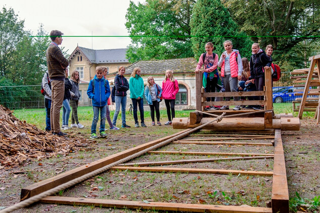 Jeřáby táhnou na Jakobínku, didaktický program, SH Rožmberk